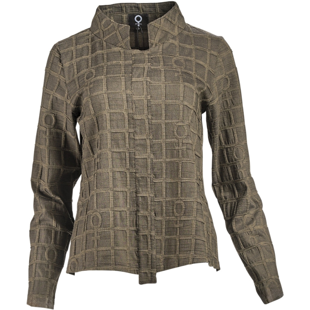 My Soul BUBBLE BLOUSE WITH DETAILS Blouse Army
