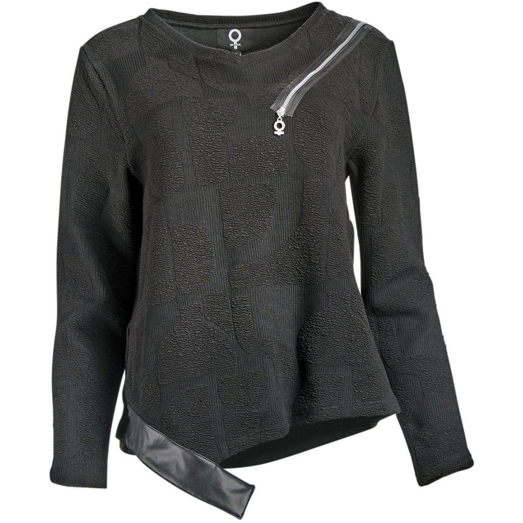 My Soul DOUBLE LONGSLEEVE T-SHIRT WITH DETAILS T-shirt Black