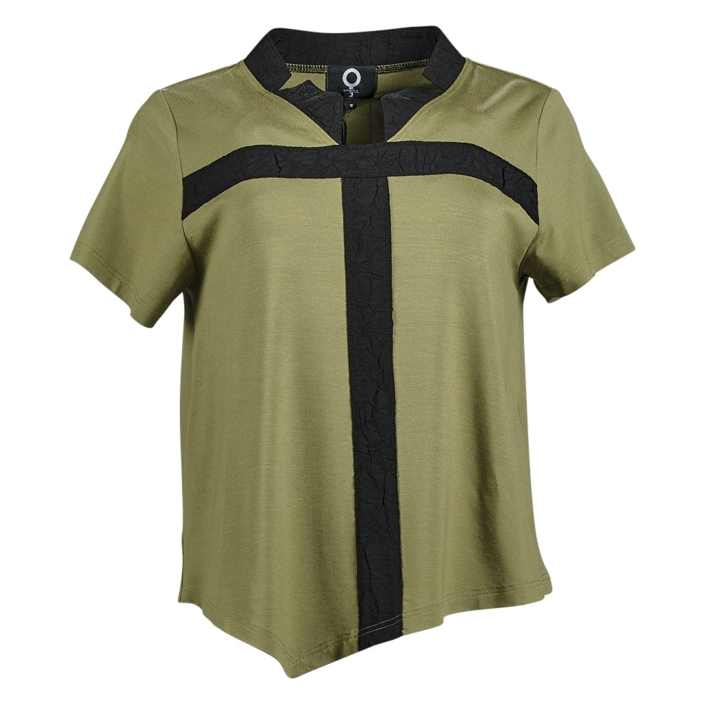 My Soul Jersey t-shirt cross T-shirt Olive