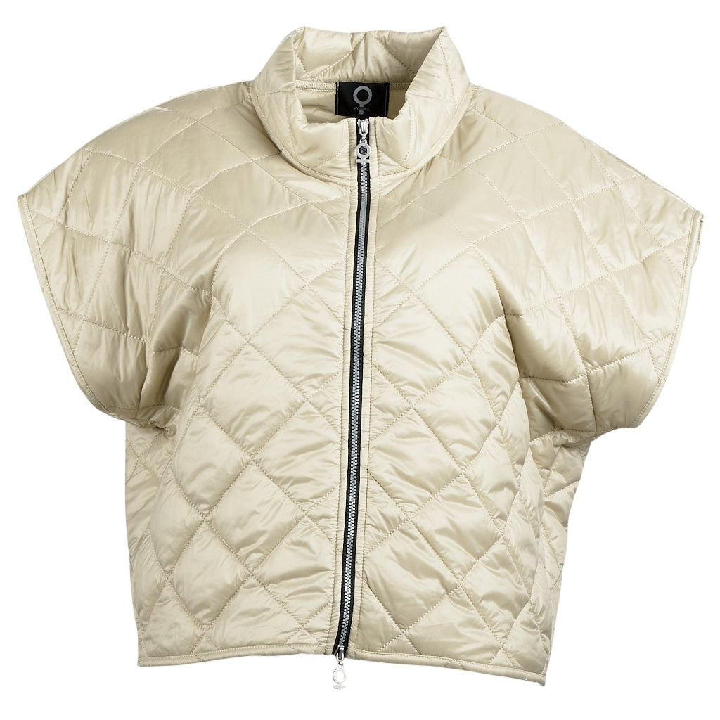 My Soul Quilt waistcoat Waistcoat Off-white