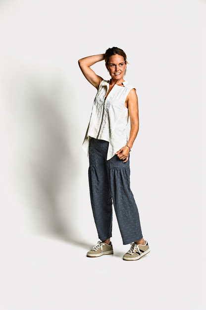BUBBLE PANTS - Blue