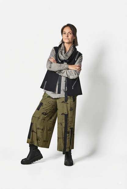 PRINT PANTS - Army