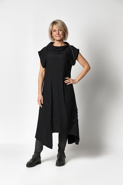 BUBBLE DRESS - Black