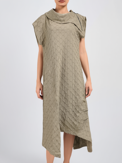 BUBBLE DRESS - Khaki