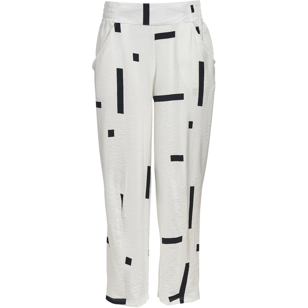 My Soul BEAM PANTS Pants Black/White