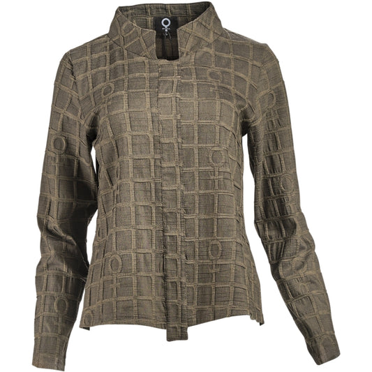 My Soul BUBBLE BLOUSE WITH DETAILS Blouse Army