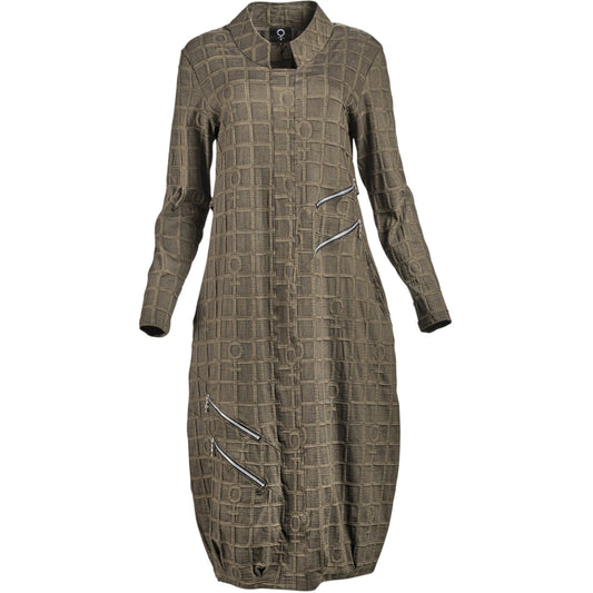 My Soul BUBBLE DRESS WITH ZIPPER DETAILS Dress Army