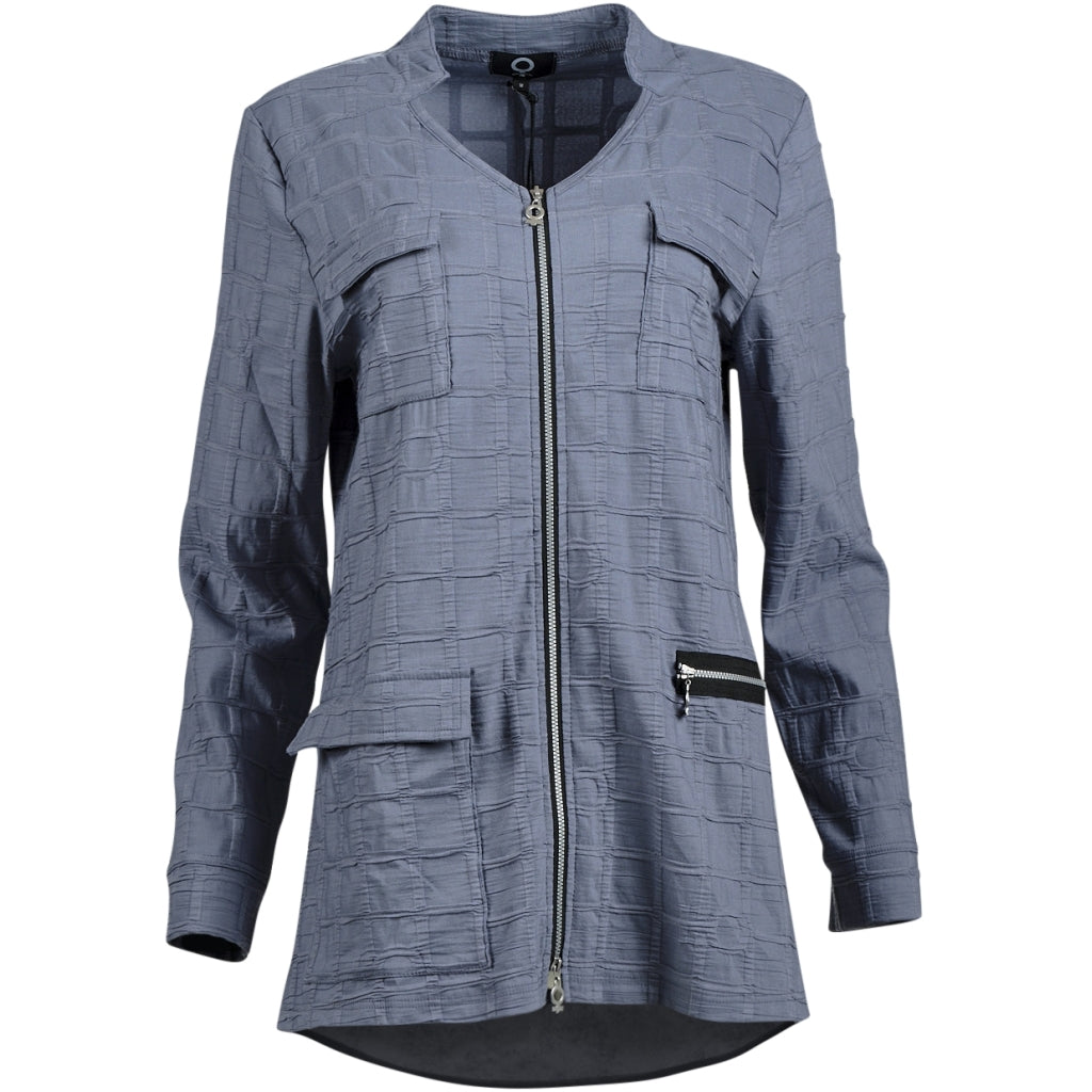 My Soul BUBBLE JACKET WITH ZIPPER DETAILS Jacket Blue