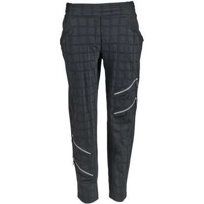 My Soul BUBBLE PANTS WITH ZIPPER DETAILS Pants Black