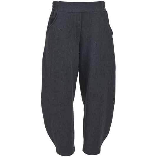 My Soul CRINCLE PANTS Pants Black