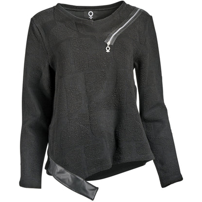 My Soul DOUBLE LONGSLEEVE T-SHIRT WITH DETAILS T-shirt Black