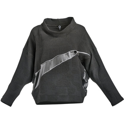 My Soul DOUBLE LONGSLEEVE T-SHIRT WITH ZIPPER T-shirt Black
