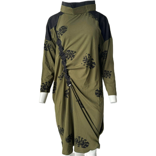 My Soul Dress with print Dress Olive