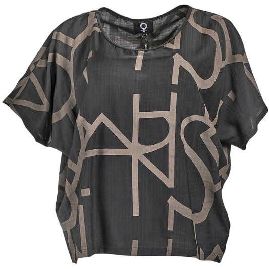My Soul GRAPHIC TOP Top Black/Brown