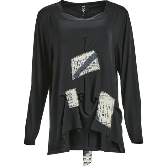 My Soul LETTERS MIX T-SHIRT T-shirt Black