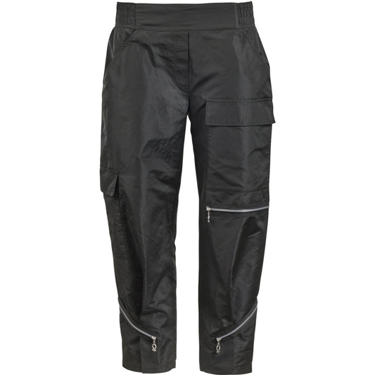 My Soul PARACHUTE PANTS WITH ZIPPER DETAILS Pants Black