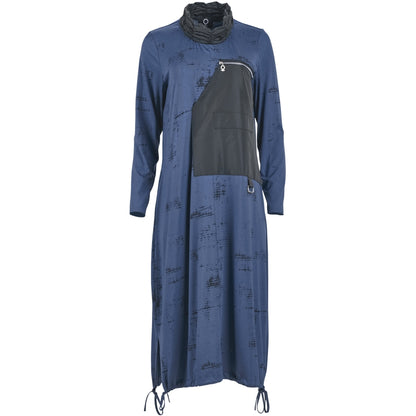 My Soul PRINT DRESS Dress Blue