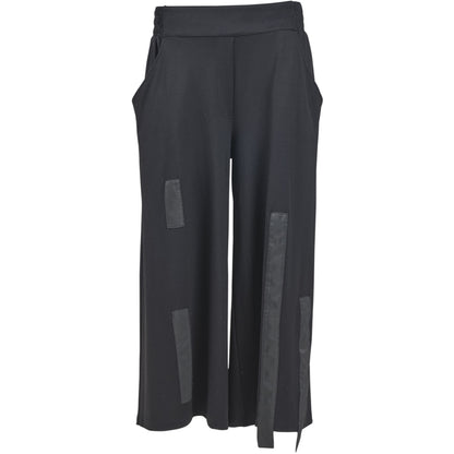 My Soul PRINT PANTS Pants PLAIN BLACK