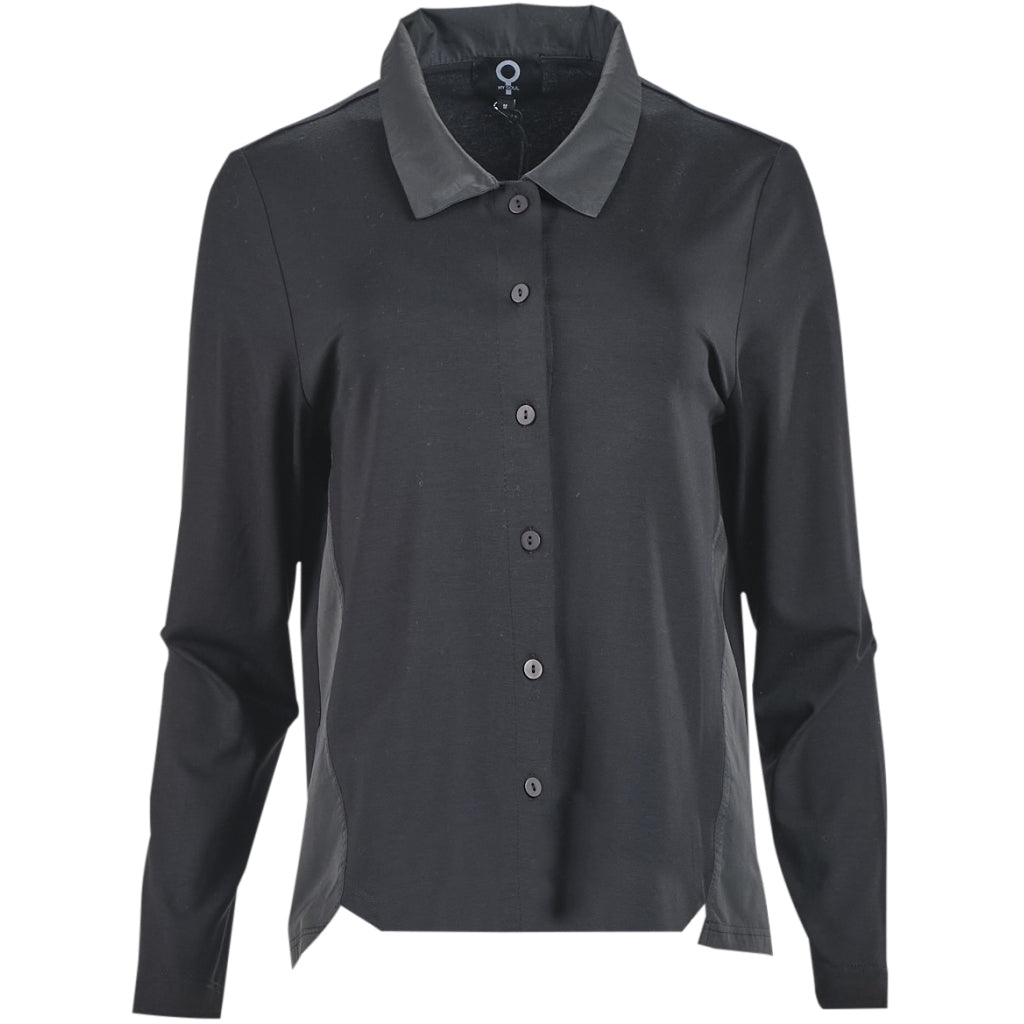My Soul Print Blouse PLAIN BLACK