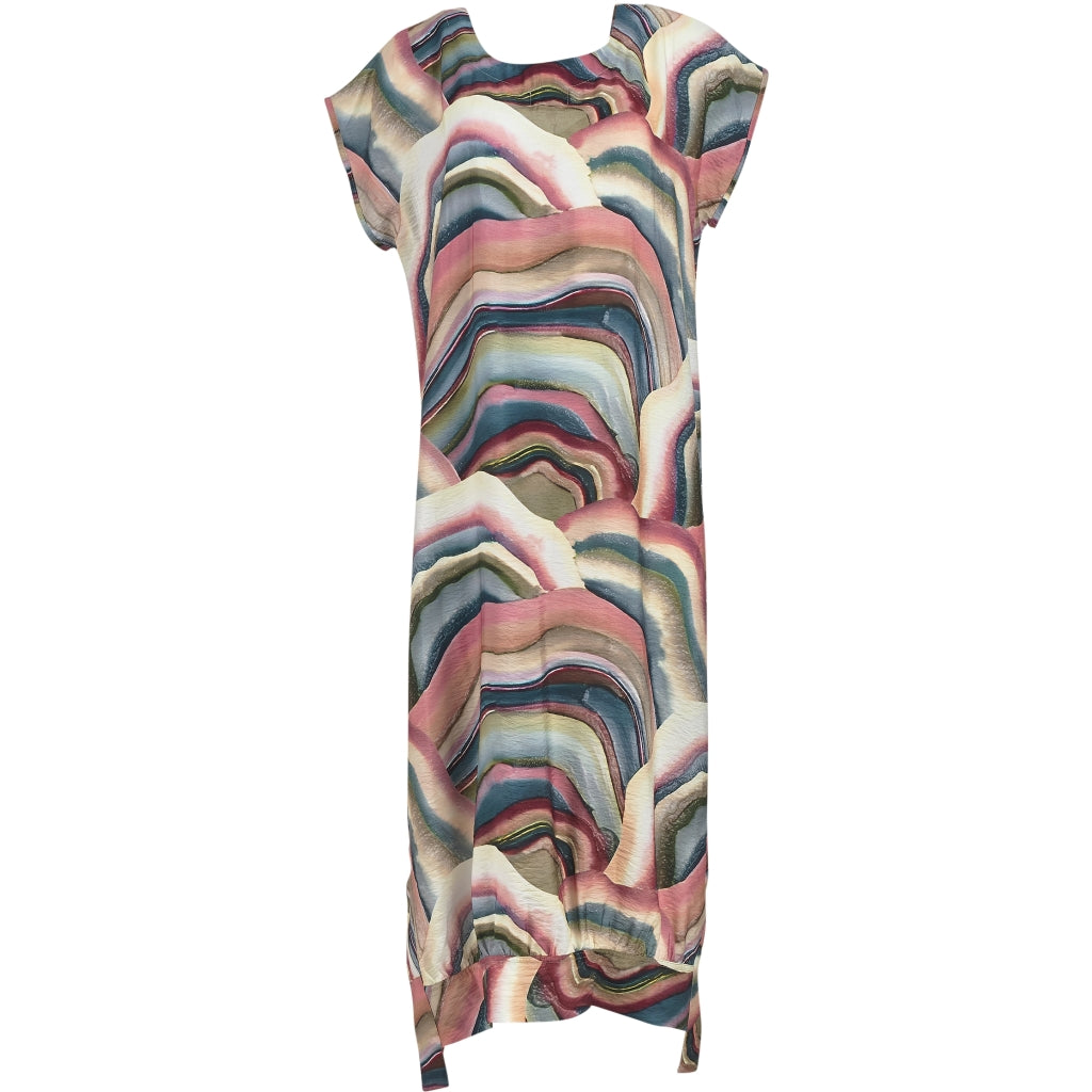 My Soul Print Dress Wave