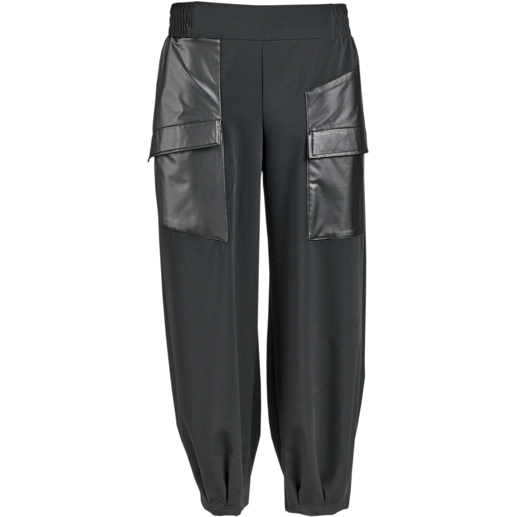My Soul STRETCH PANTS WITH DETAILS Pants Black