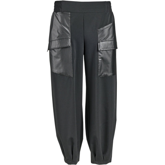 My Soul STRETCH PANTS WITH DETAILS Pants Black