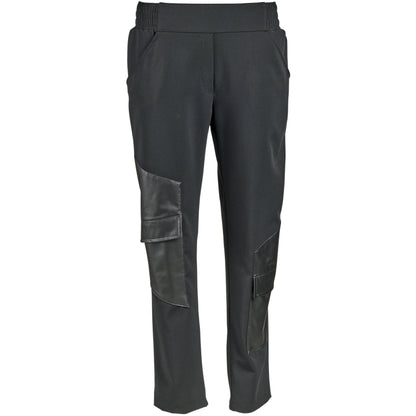 My Soul STRETCH PANTS WITH DETAILS Pants Black