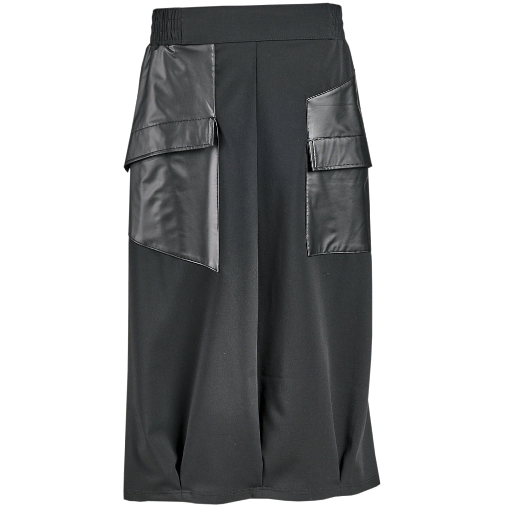 My Soul STRETCH SKIRT WITH DETAILS Skirt Black