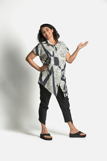 BUBBLE PANTS - Black
