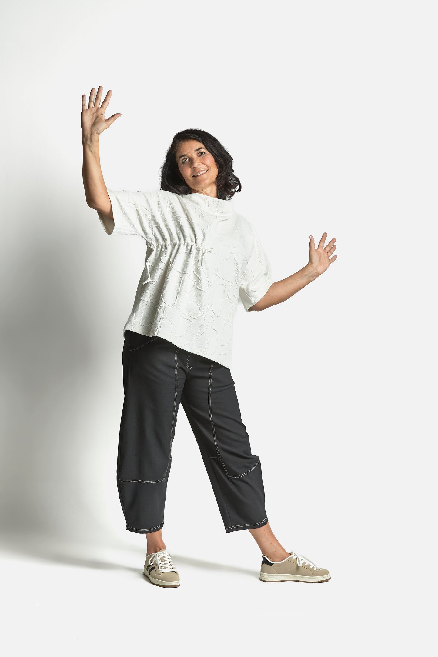 STRETCH PANTS - Black