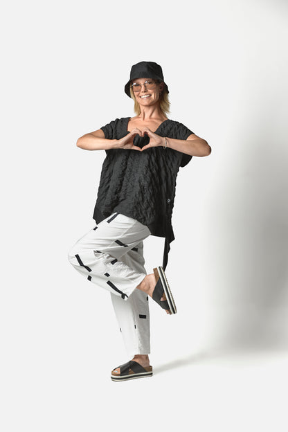 BEAM PANTS - Black/White