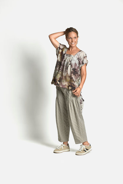 BUBBLE PANTS - Khaki