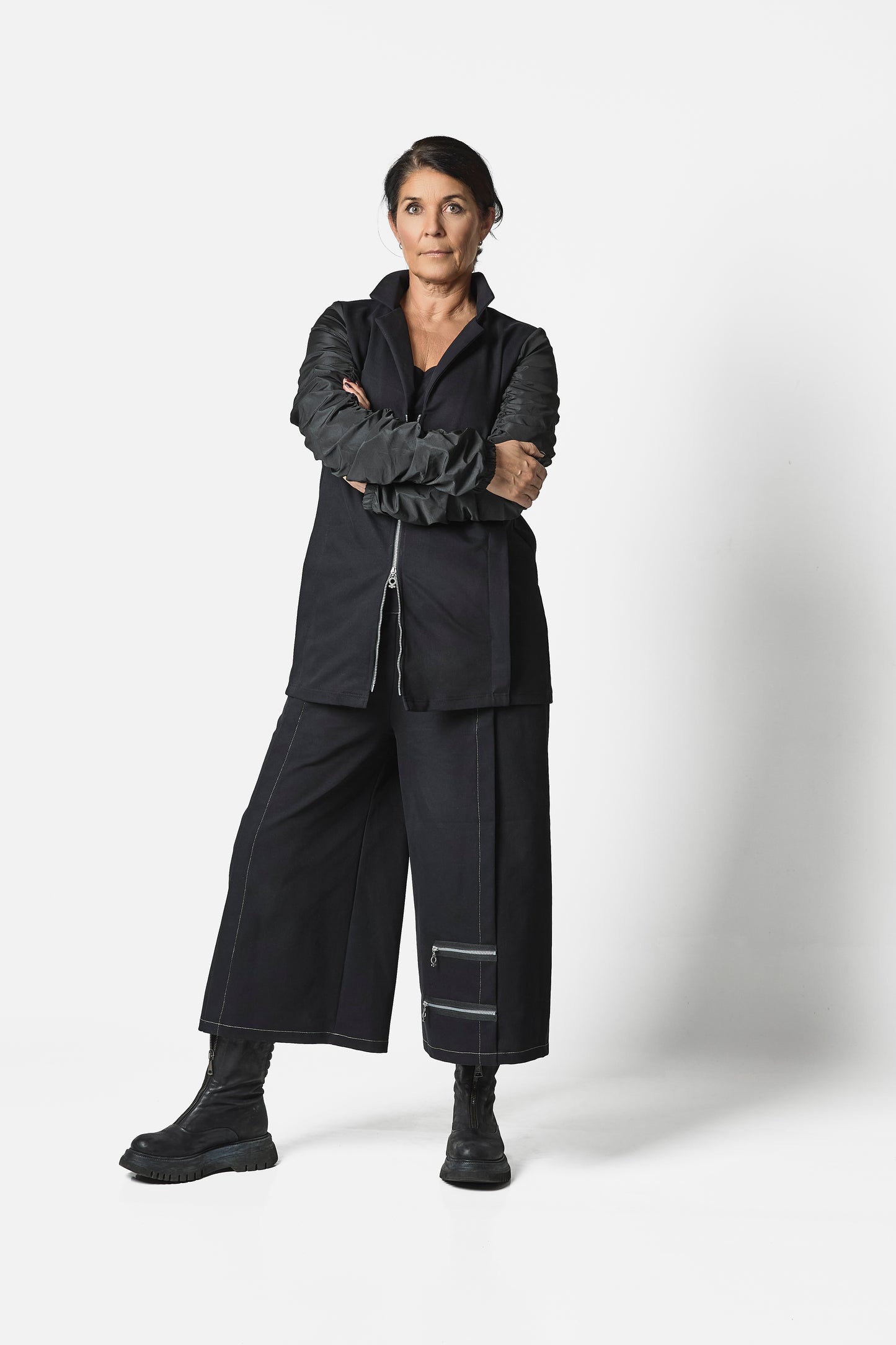 STRECTCH JACKET - Black