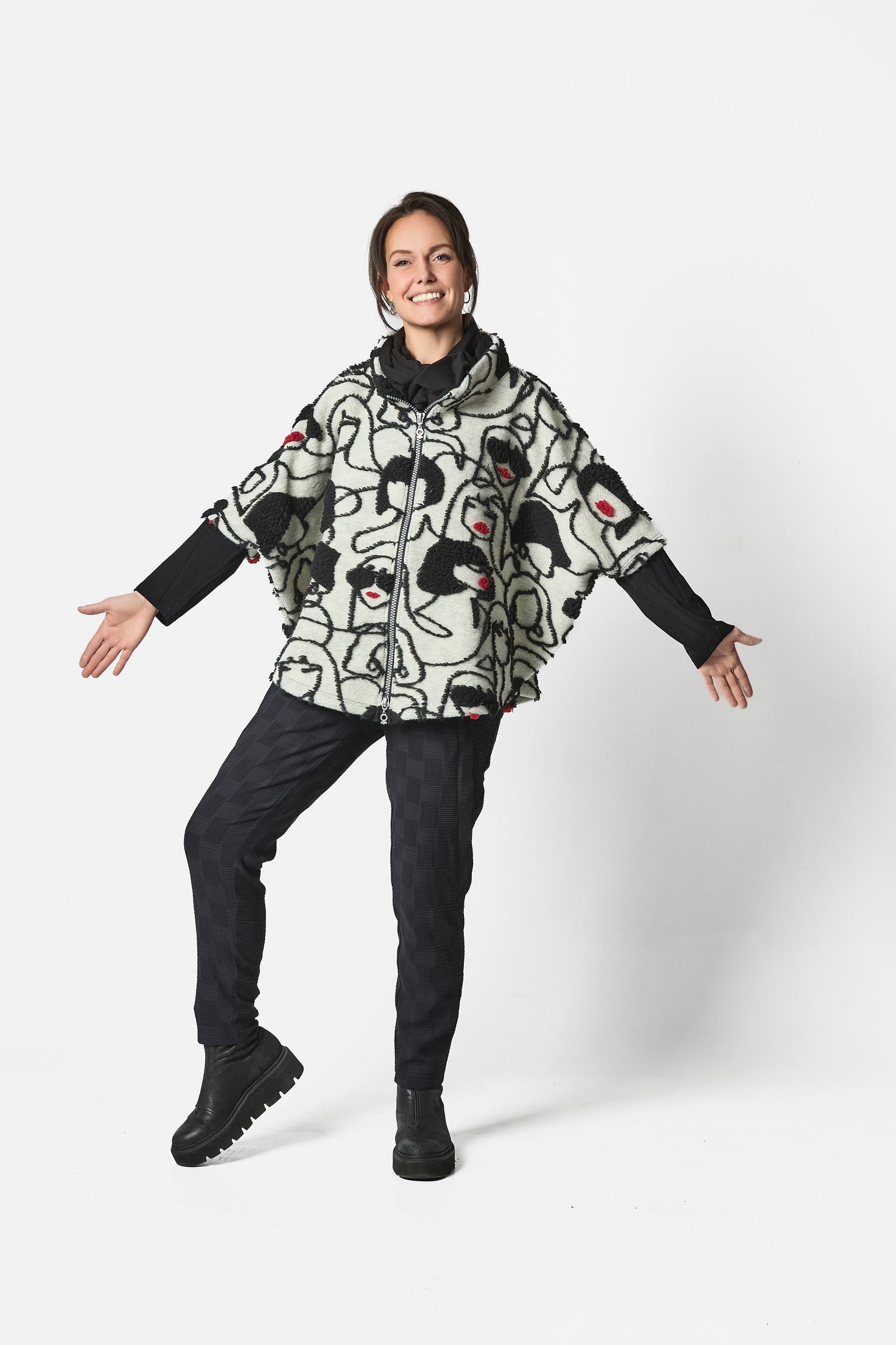 LADY PONCHO - Multi