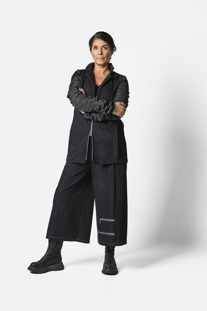 STRECTCH JACKET - Black