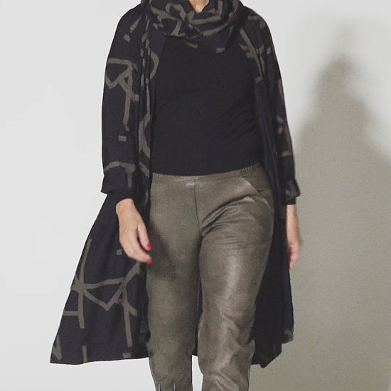 My Soul GRAPHIC JACKET Jacket Black/Brown